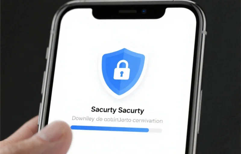 手机屏幕显示乐鱼App的安全下载和安装界面